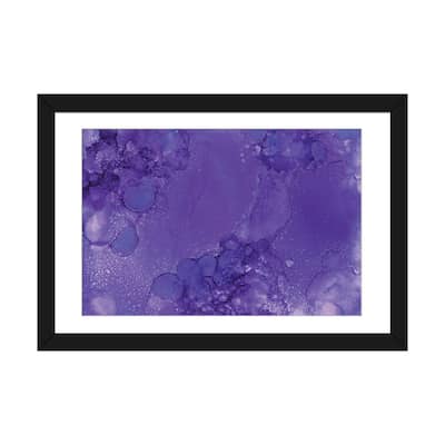 iCanvas "Purples Bubbles" by Melissa Renee