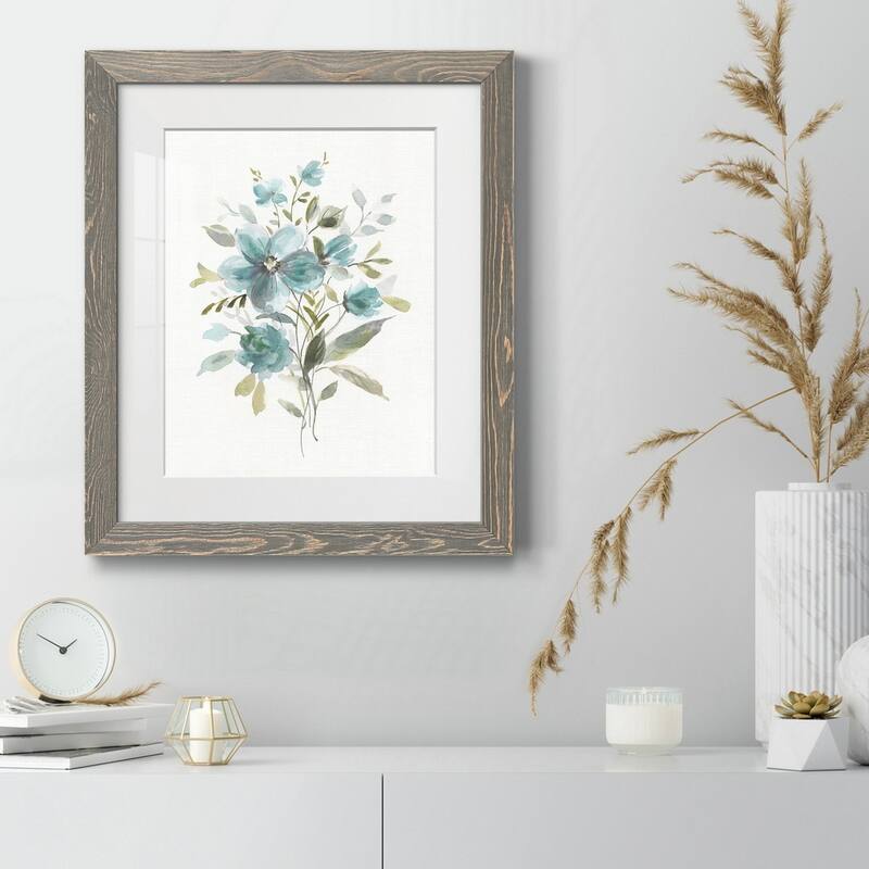 Linen Botanical II-Premium Framed Print - Ready to Hang