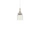 Option Brushed Satin Nickel / Clear Deco Swirl