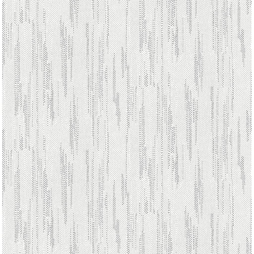 A-Street Prints Baris Charcoal Stipple Stripe Wallpaper