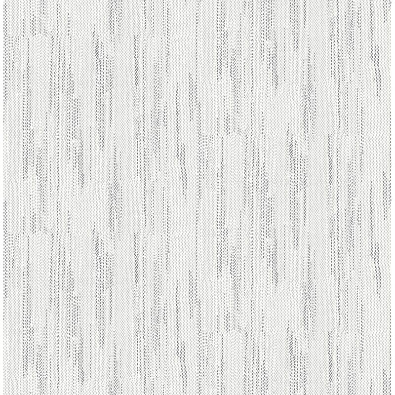 A-Street Prints Baris Charcoal Stipple Stripe Wallpaper