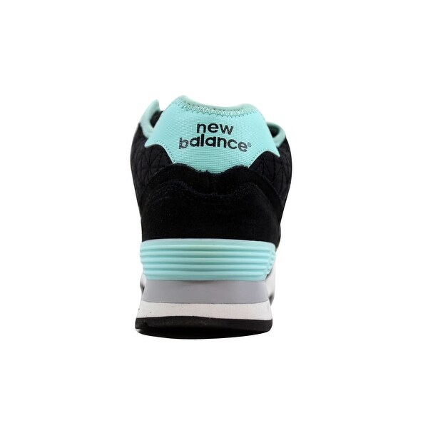 new balance 574 mid cut black