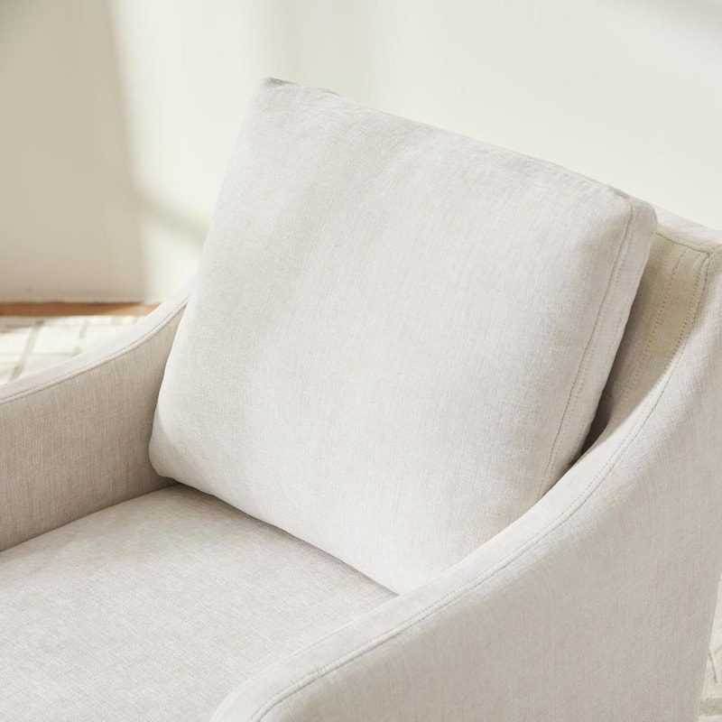 Upholstered Dining Chairs, Modern Kitchen Chairs Dinner Chairs with 4 Casters