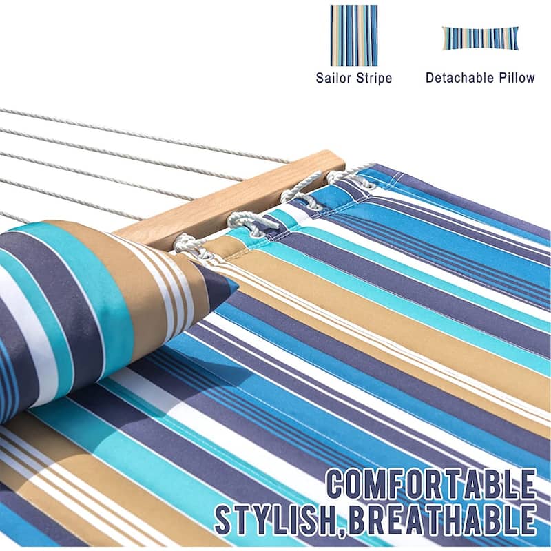 12 FT Double Quilted Fabric Hammock
