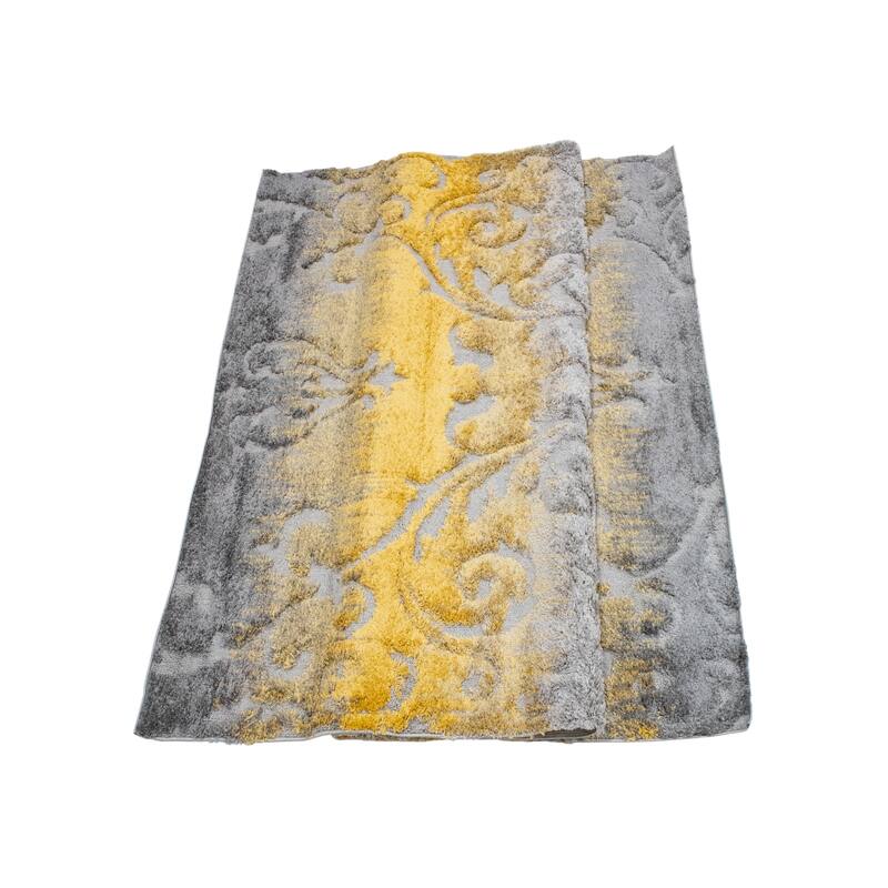 Noori Rug Monaco Sierra High-low Floral Scroll Area Rug