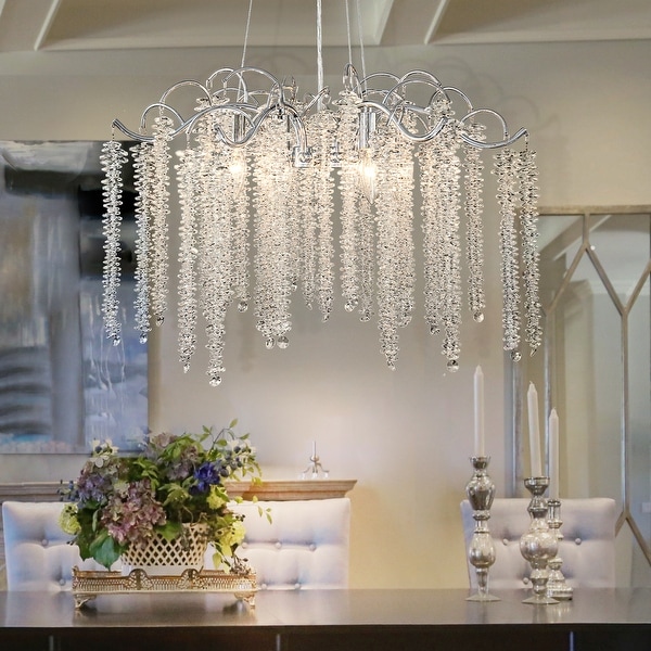 Contempo crystal chandelier on sale