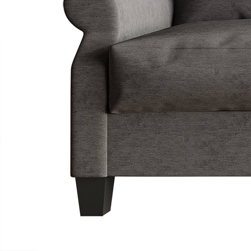 CraftPorch Classic Linen Upholstered 3-Piece Living Room Set