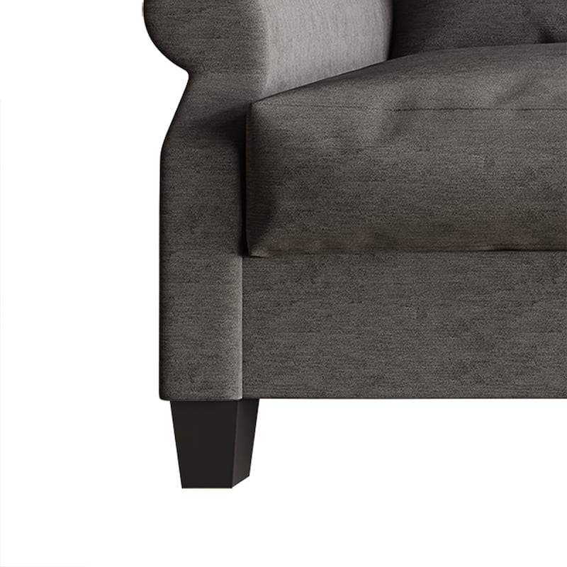 CraftPorch Classic Linen Upholstered Arm Chair