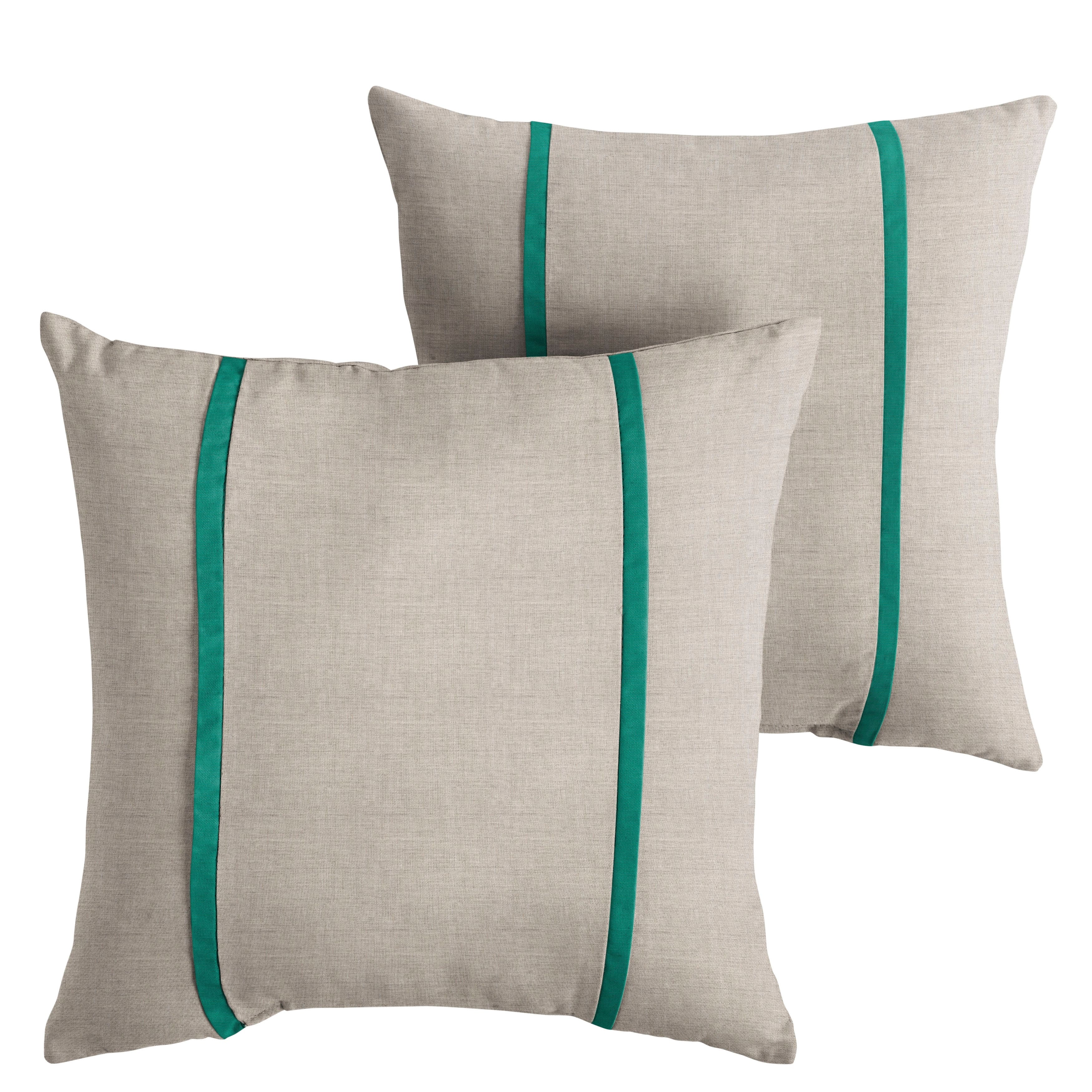 Option Sunbrella - Cast Silver/Canvas Teal