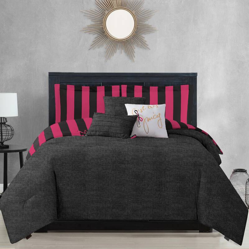 Juicy Reversible Cabana Stripe Bedding Set