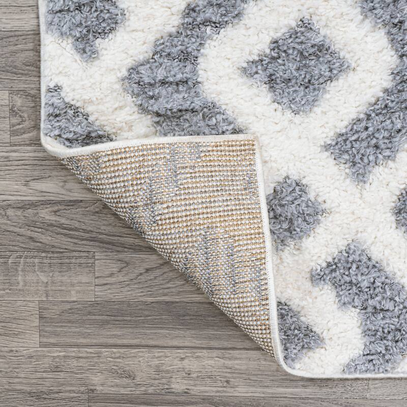 JONATHAN Y Monique Tropical Leaves Area Rug