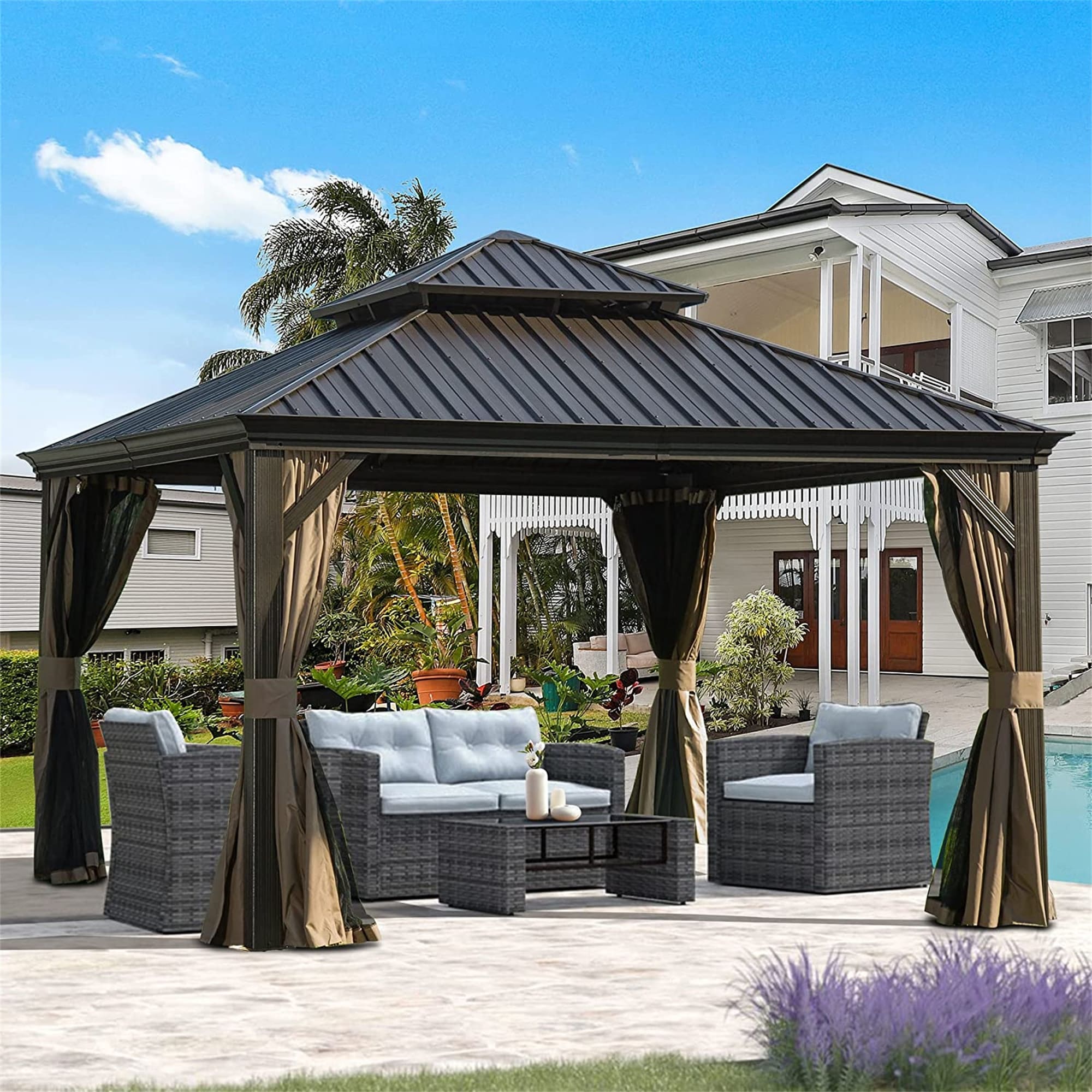Gazebo netting 12x12 online