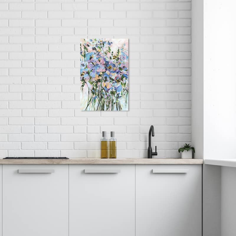 Wynwood Studio Canvas Abstract Colour Coded Blue Modern & Contemporary Wall Art Canvas Print - 16 x 24