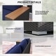 preview thumbnail 14 of 24, Outsunny 3-Seat Patio Sofa with Cushions, PE Rattan Outdoor Couch with Wood Grain Wide Armrests for Porch