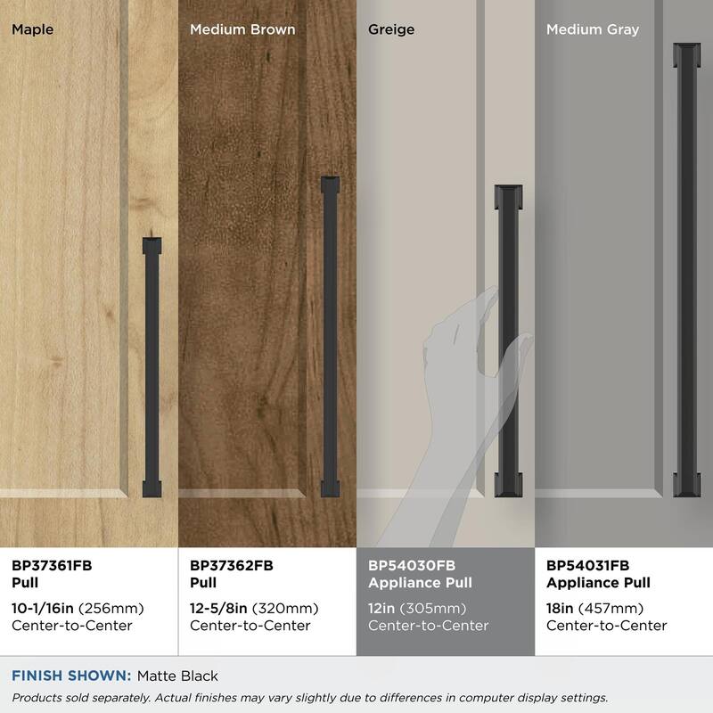 Amerock BP54030 Appoint 12" Center to Center Handle Appliance Pull