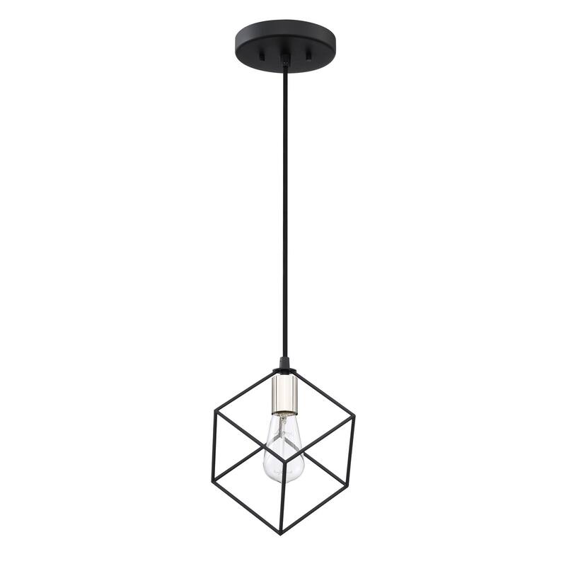 Holograph 1-Light Mini Pendant in Earth Black - Earth Black