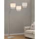 Option Brushed Nickel /White shades