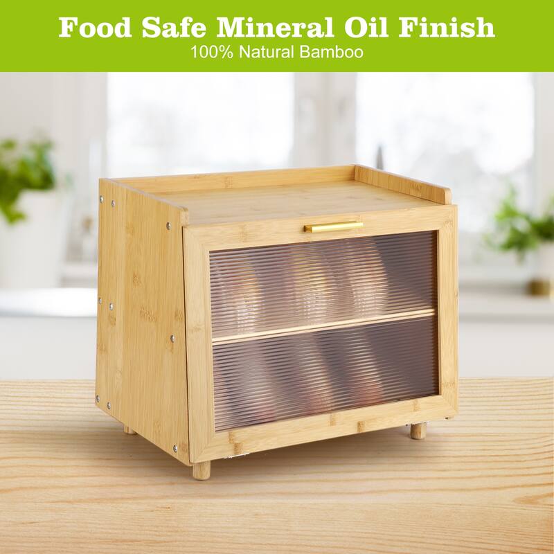 Double Layer Large Bread Box