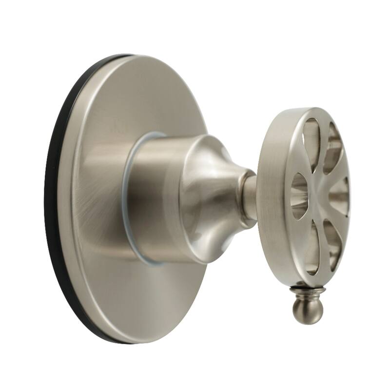 Belknap Single-Handle Three-Way Diverter Valve with Round Trim Kit - Brushed Nickel