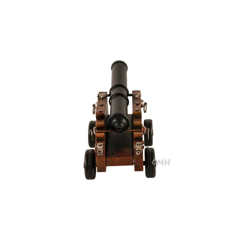 Handmade Warship Cannon Model