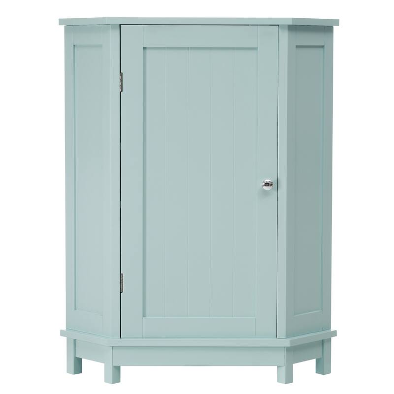 Bathroom Corner Cabinet with Adjustable Shelf