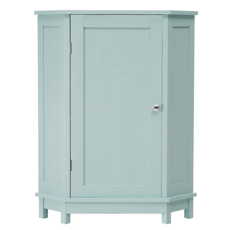 Triangle Corner Bathroom Cabinet with Shelf