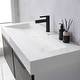 preview thumbnail 28 of 117, Vegadeo Bath Vanity with One-Piece Composite Stone Sink Top