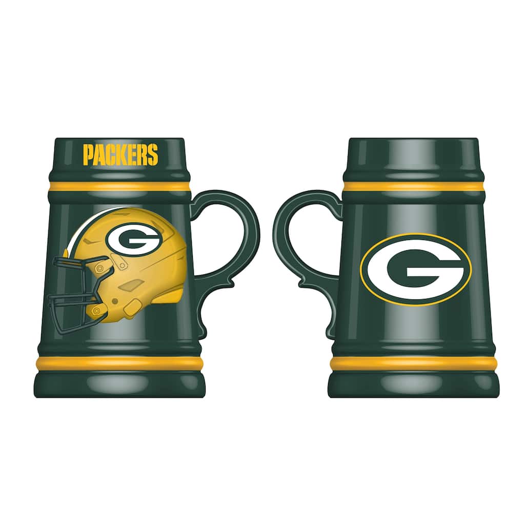 Green Bay Packers 24 oz Ceramic Stein Mug