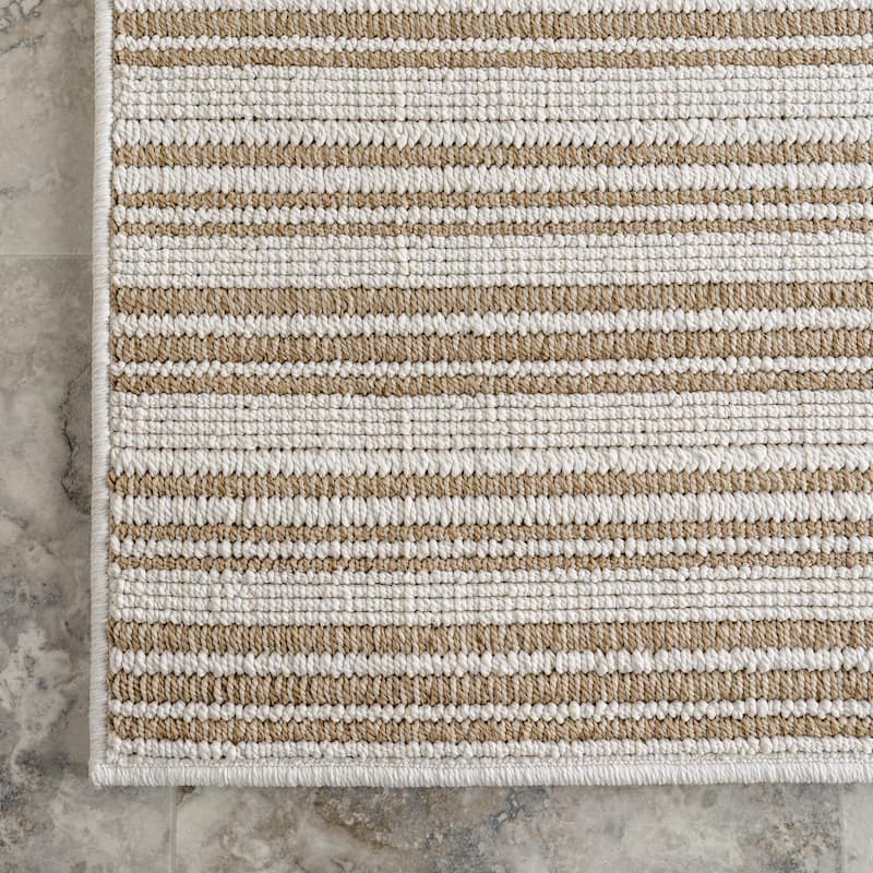 Frenshe Interiors Hermine Striped Indoor/Outdoor Area Rug