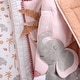 preview thumbnail 5 of 3, The Peanutshell Organic Cotton Crib Bedding Set for Baby Girls, Safari Oasis, 4 Pieces