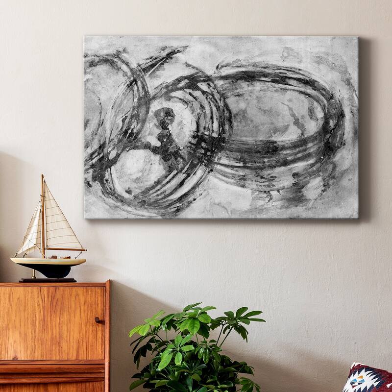Infinity Rings II Premium Gallery Wrapped Canvas - Ready to Hang