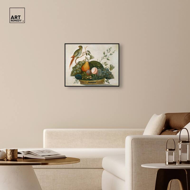 Randall Fruit with Parrot 1777 Canvas by Art Remedy