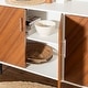 preview thumbnail 27 of 31, Middlebrook Cassandra 58-inch Mid-Century Modern 4-Door Buffet