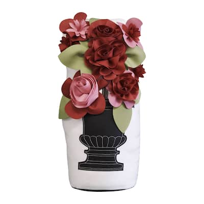 Outdoor Potted Topiary Door Stopper, Lobster