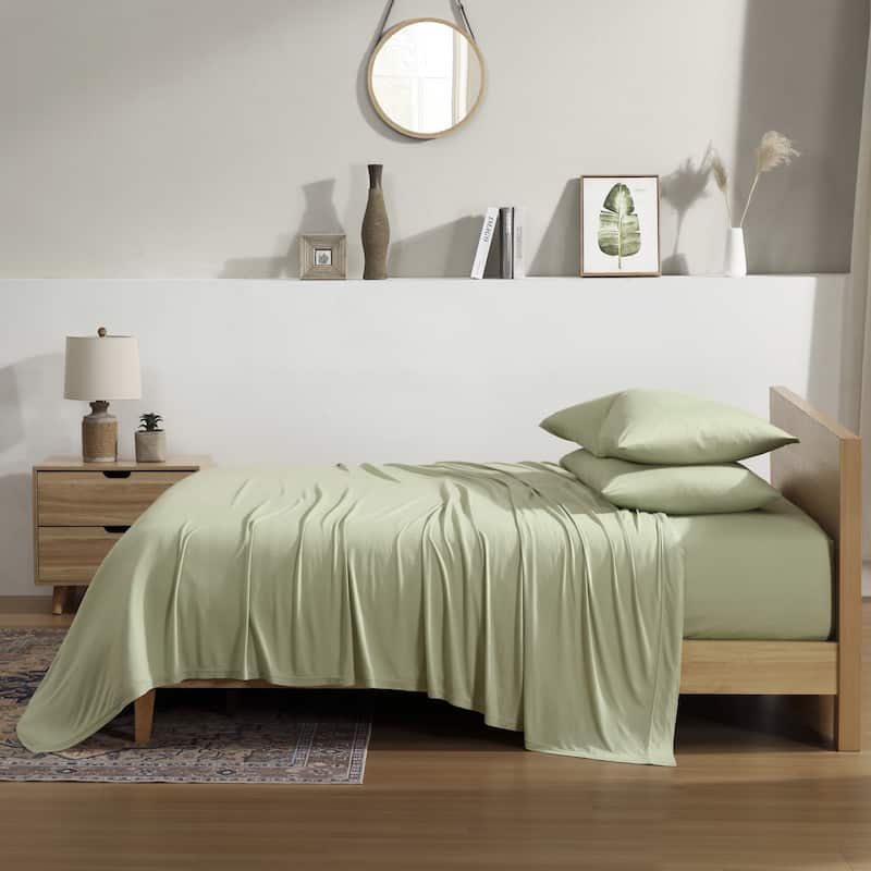 Pure Beech TENCEL™ Modal Jersey Knit Sheet Set