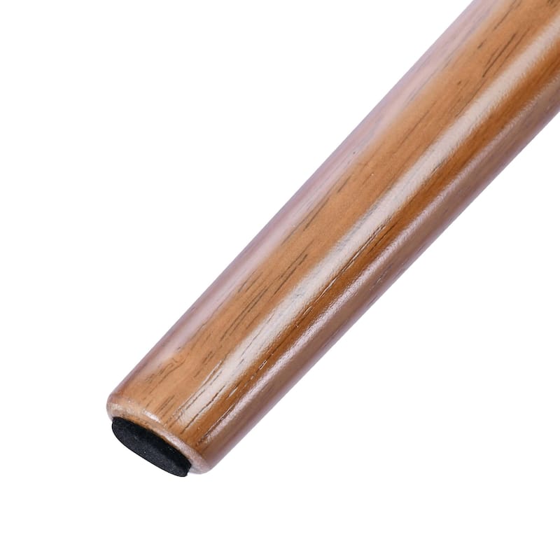 Wood 24'' Counter Stools with Curved Slat Back