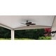 preview thumbnail 3 of 6, Hunter 54" Bayview Outdoor Ceiling Fan with Pull Chain - Tropical - DAMP RATED!