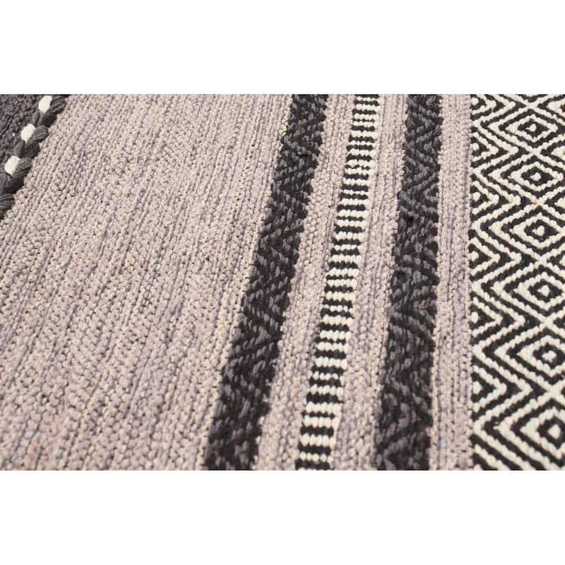ECARPETGALLERY Arizona Flat-weave Wool Kilim Area Rug