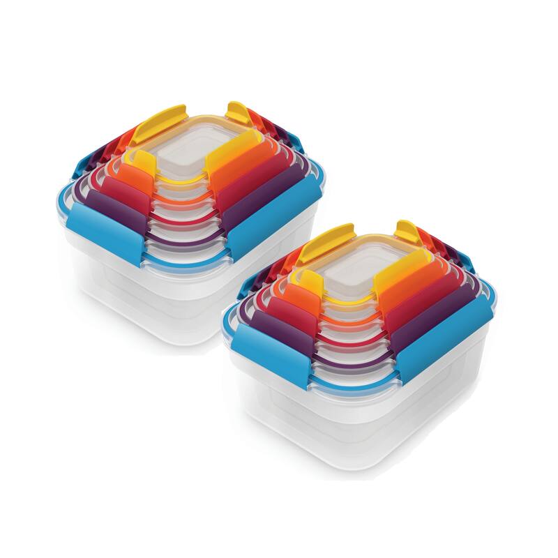 Joseph Joseph Nest Lock 20-piece Food Storage Container Set, BPA-free