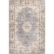 preview thumbnail 6 of 36, Nuloom Teja SplashGuard Persian Medallion Machine Washable Area Rug
