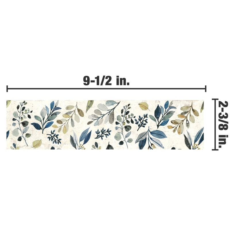 Merola Tile Garden Brick Evergreen 2-3/8" x 9-3/4" Porcelain Floor and Wall Tile