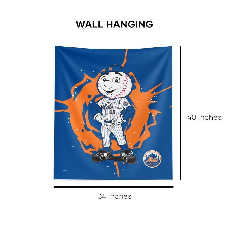 MLB Mascot Printed Wall Hanging