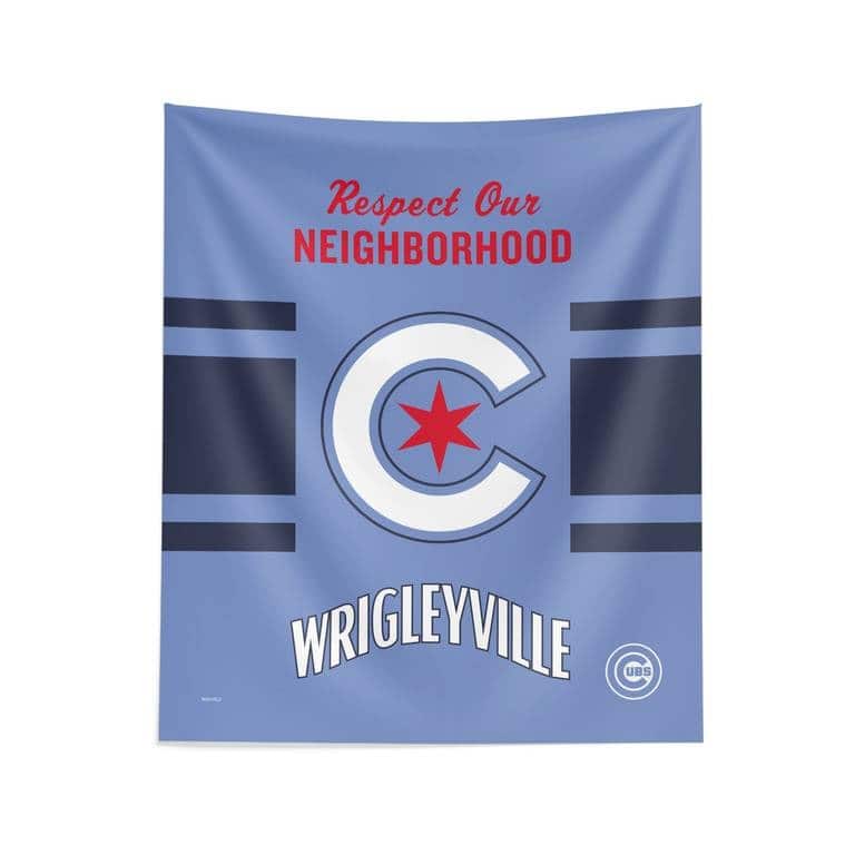 MLB City Connect Printed Wall Hanging - 34" x 40" - Chicago Cubs