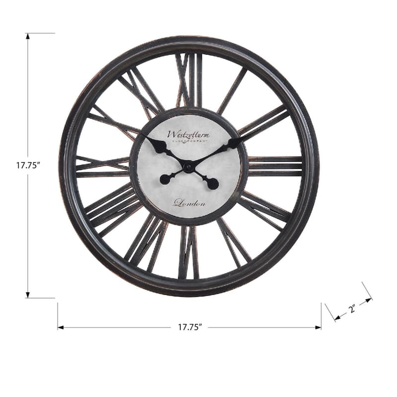 18" Round Wall Clock