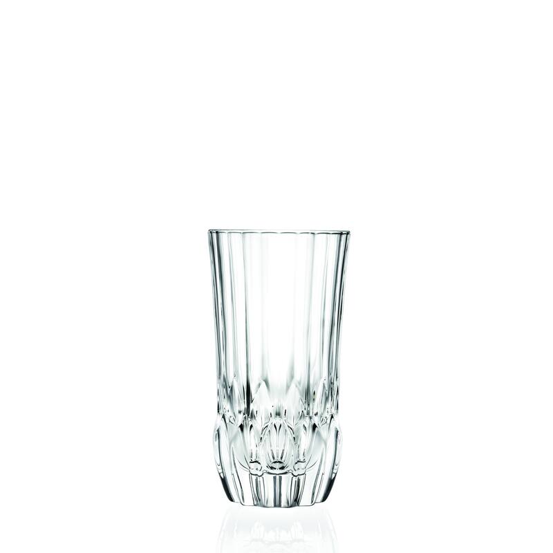 Highball - Glass - Set of 6 - Hiball Glasses - 13.5 oz. - by Majestic Gifts Inc. - Made in Europe