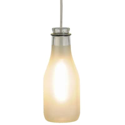 Meyda Tiffany 147520 Milk Bottle 5" Wide Mini Pendant