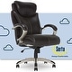 preview thumbnail 1 of 12, Serta Dayton Big and Tall Executive Office Chair with AIR Technology, Brown Bonded Leather