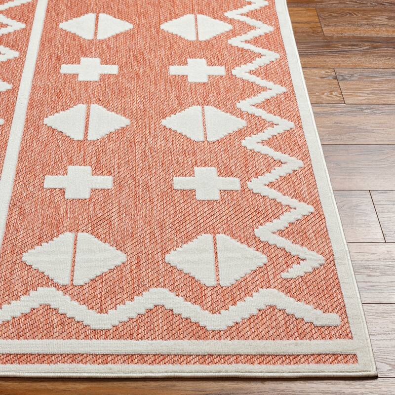 Livabliss San Diego Indoor/ Outdoor Boho Area Rug