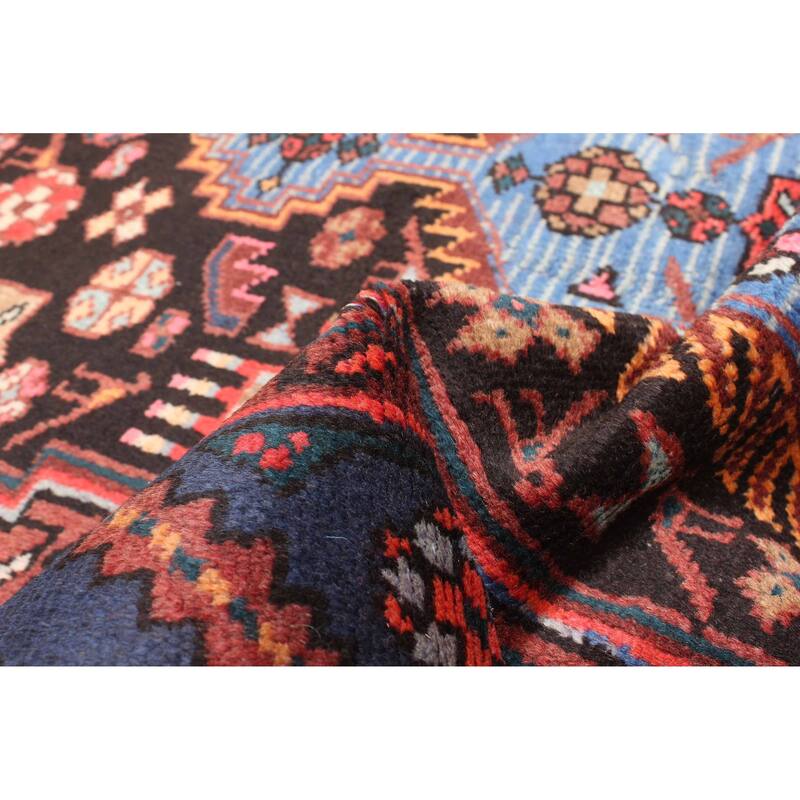 ECARPETGALLERY Hand-knotted Andelz Dark Brown Wool Rug - 3'11 x 6'9