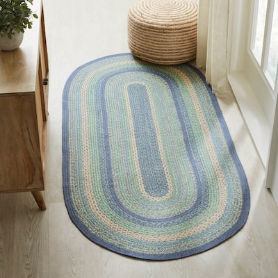 Jolie Jute Rug Oval w/ Pad 36x72